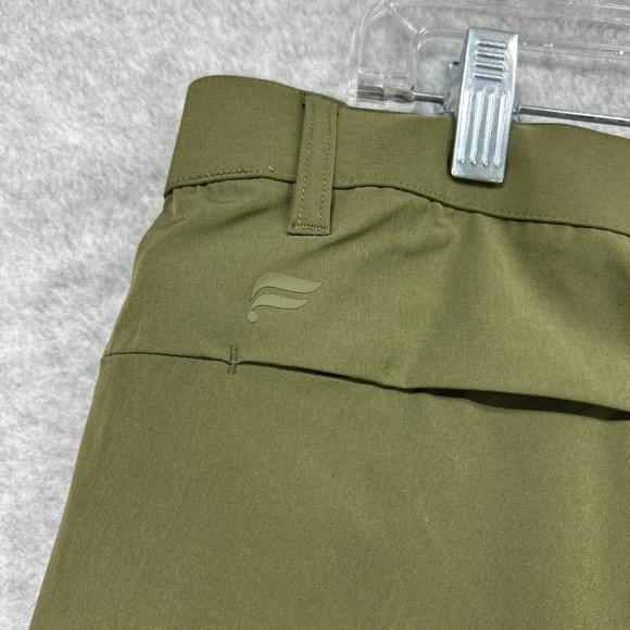 Fabletics The‎ Only Pants Mens 35x30* Army Green Stretch Active Performance Golf - Picture 3 of 8